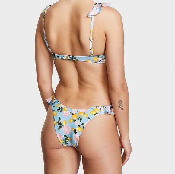 VICTORIA'S SECRET SWIMRuffle Brazilian Bikini Bottom - Picture 3 of 3